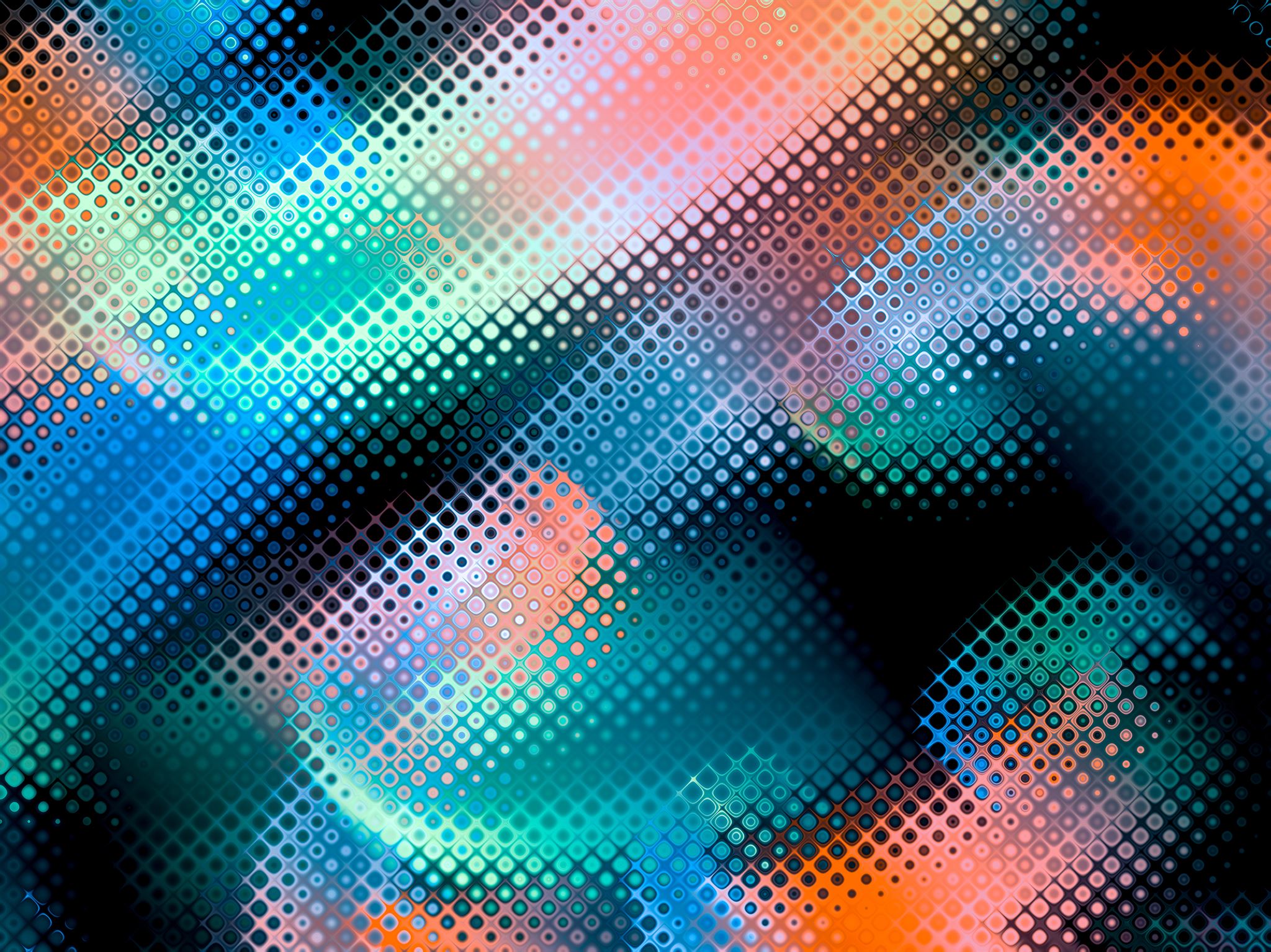 Devastated area after a hurricane